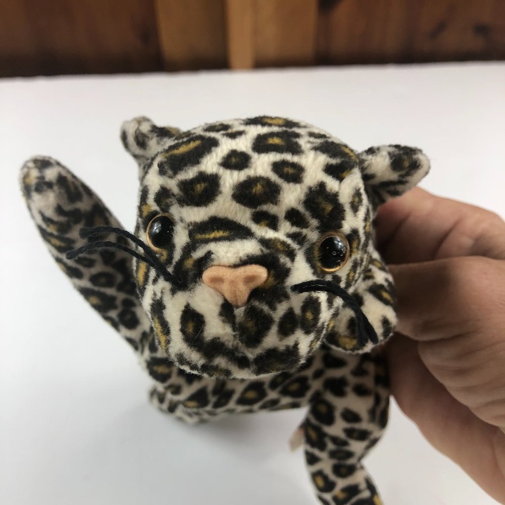 Freckles! Collectable, Vintage 1996 Ty Beanie Babies Leopard print